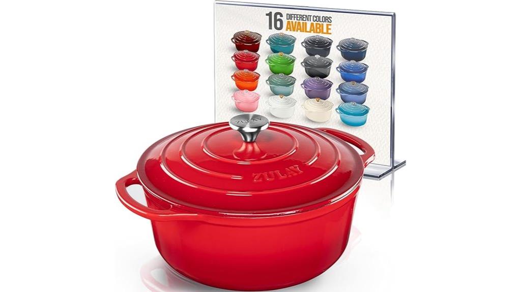 enamel cast iron pot