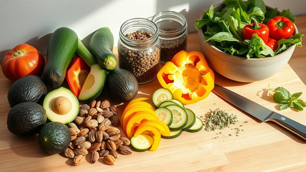 essential raw pantry organization