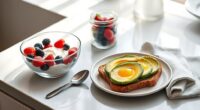 fast simple morning breakfasts