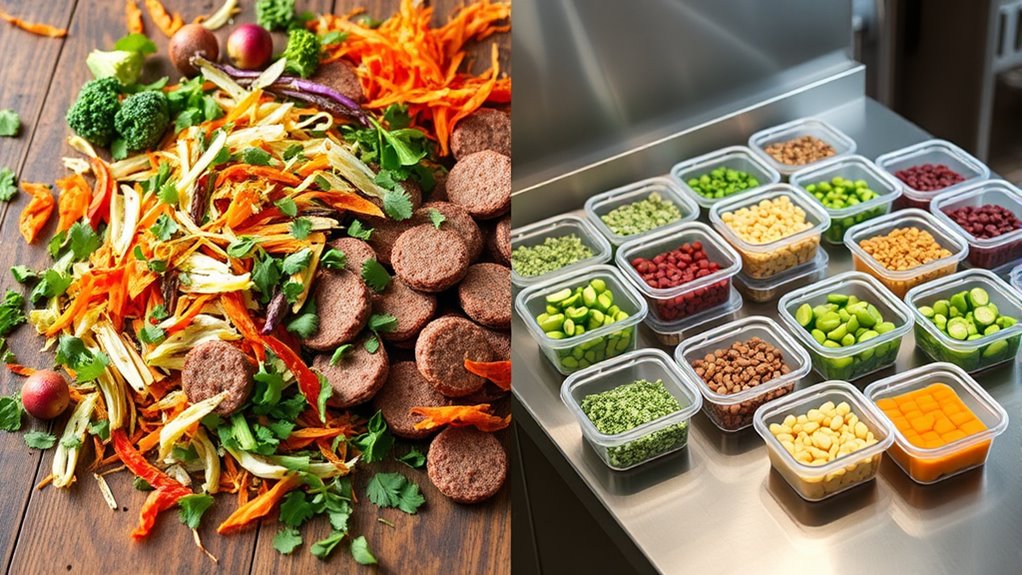 homemade versus commercial raw