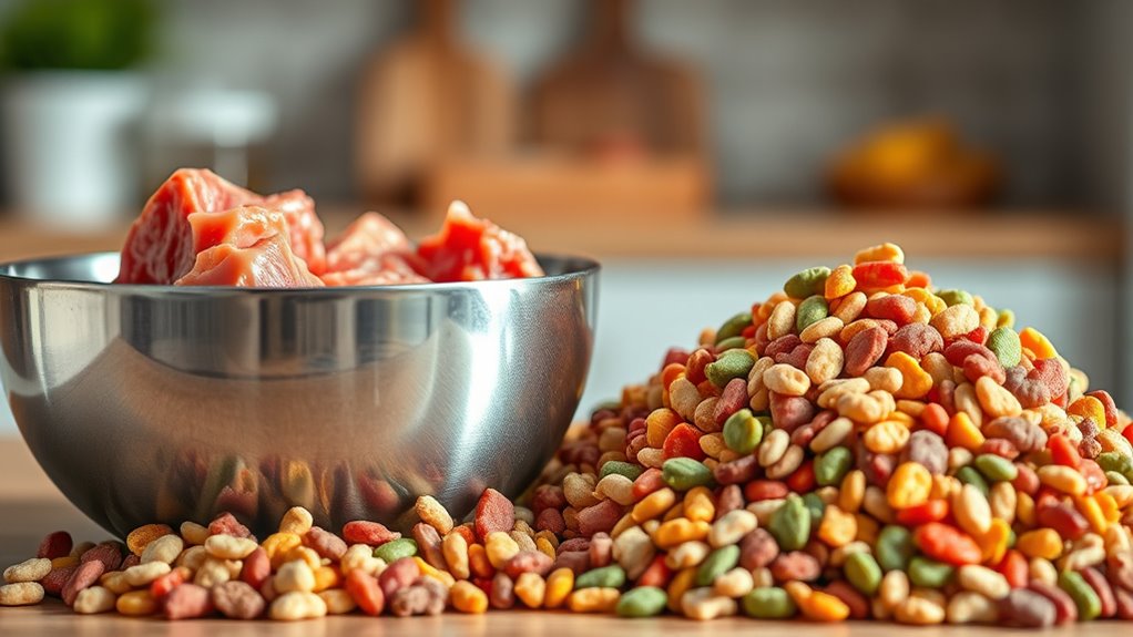 kibble to raw transition