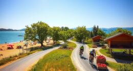 lake balaton bicycle tour