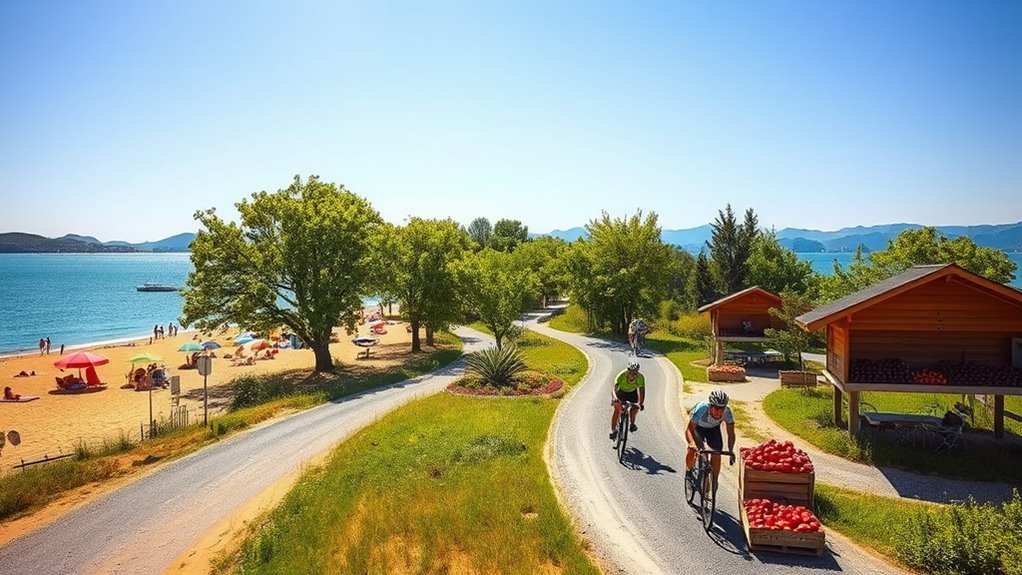lake balaton bicycle tour