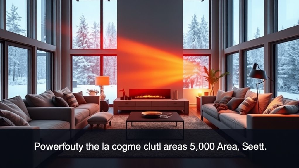 large room space heaters