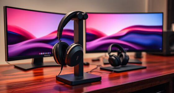 luxury audiophile headphones and monitors