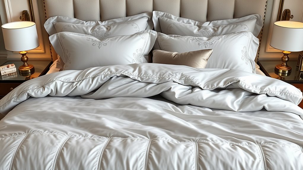 luxury bedding for better sleep