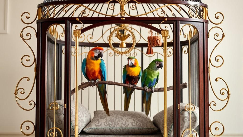 luxury bird cage selections