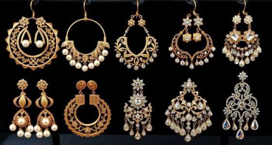 luxury bold earring collections