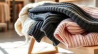 luxury cashmere sweater selection