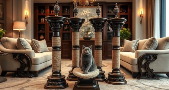luxury cat scratching posts