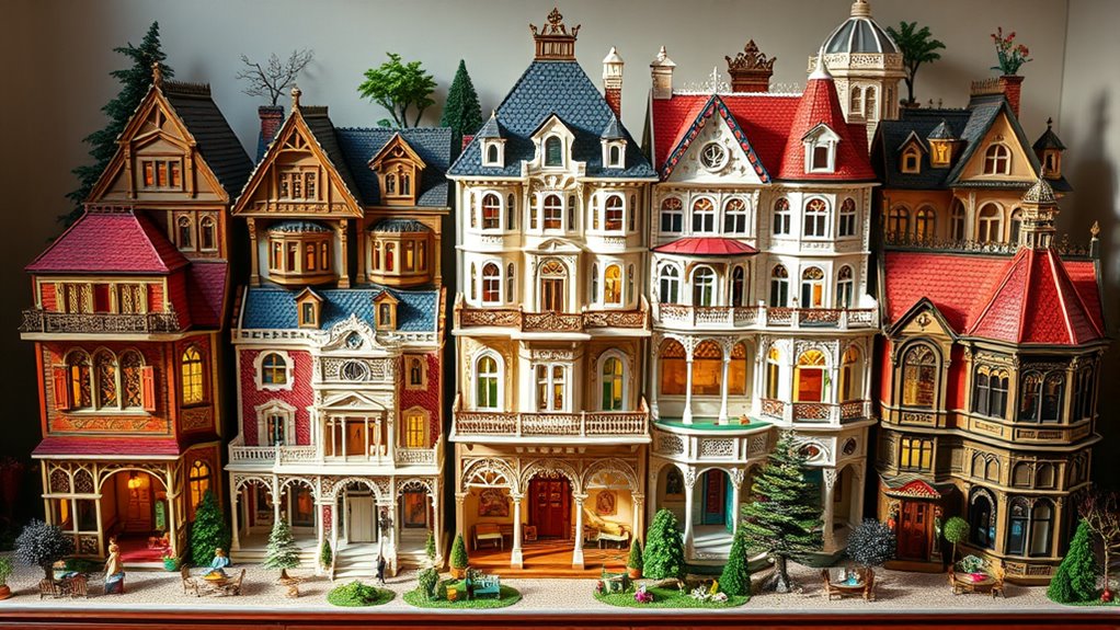 luxury dollhouses with accessories