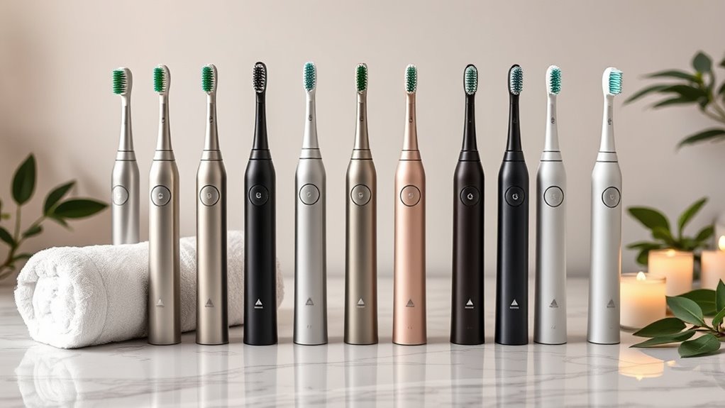 luxury electric toothbrushes comparison