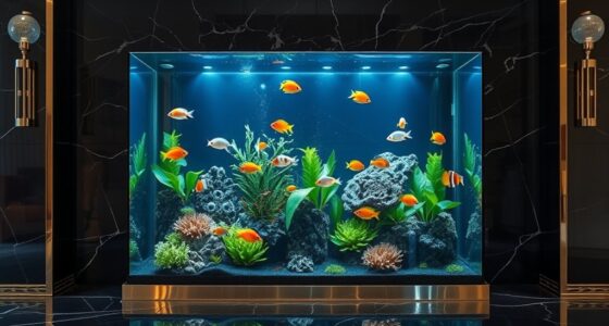 luxury fish tank displays