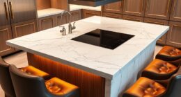 luxury high end kitchen islands