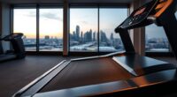 luxury incline treadmill selection