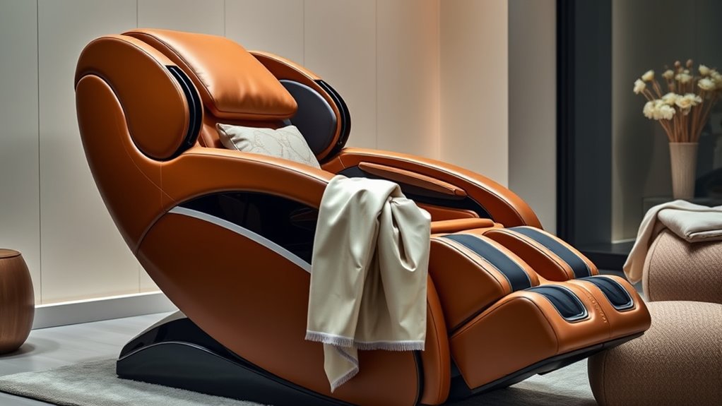 luxury massage chair features