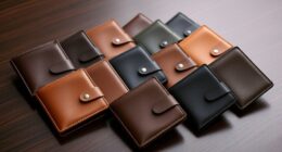 luxury men s leather wallet options