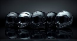 luxury motorcycle helmet trends