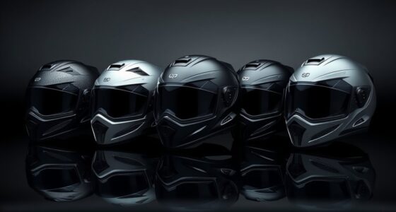 luxury motorcycle helmet trends