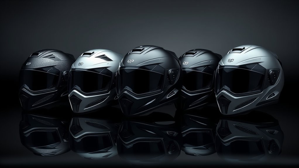luxury motorcycle helmet trends