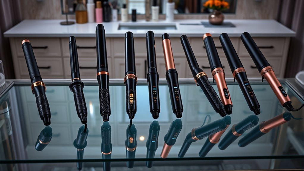 luxury salon grade curling tools