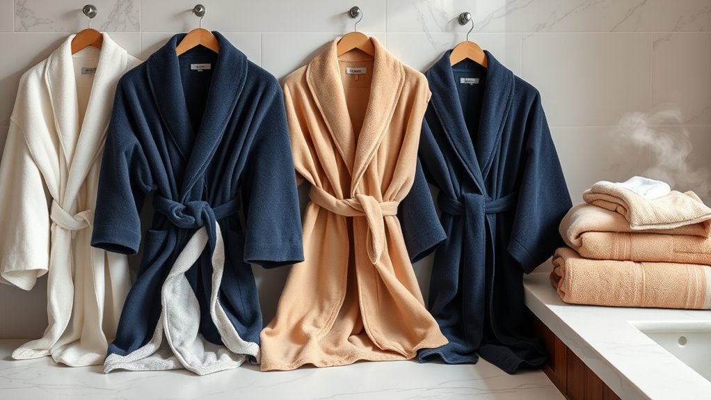 luxury spa robe sets