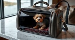 luxury travel dog carriers