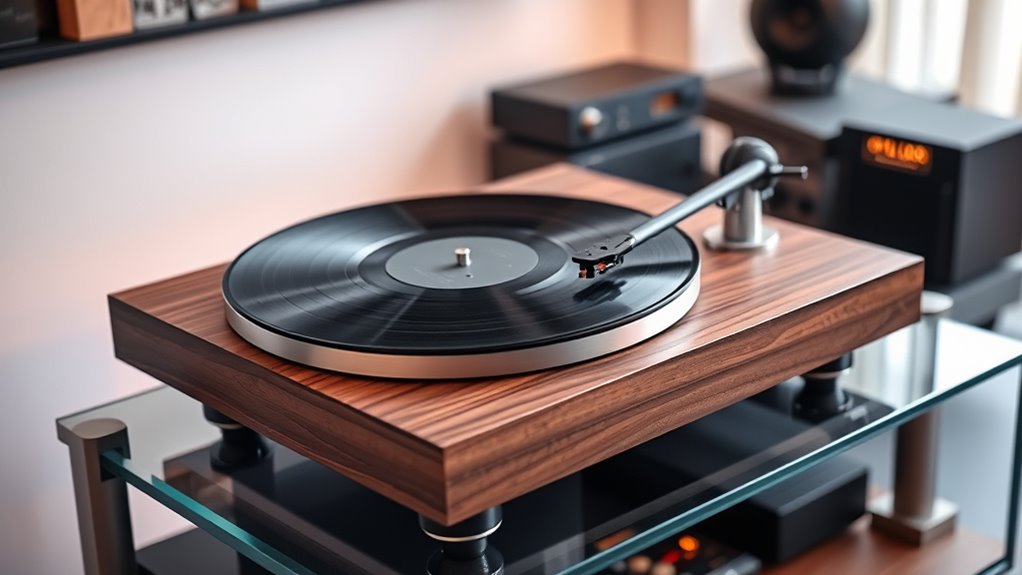 luxury vinyl record players