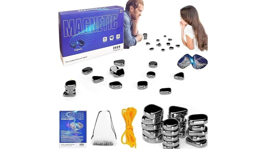 magnetic stone chess set