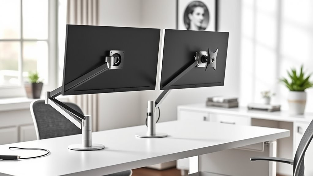 monitor compatibility and adjustability