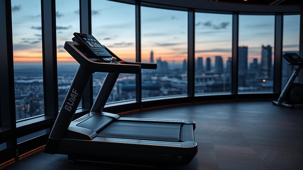 motor incline cushioning stability