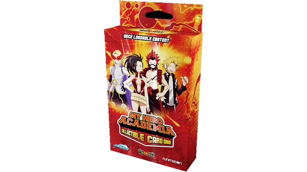 my hero academia card deck