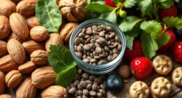 nuts seeds fruits calories