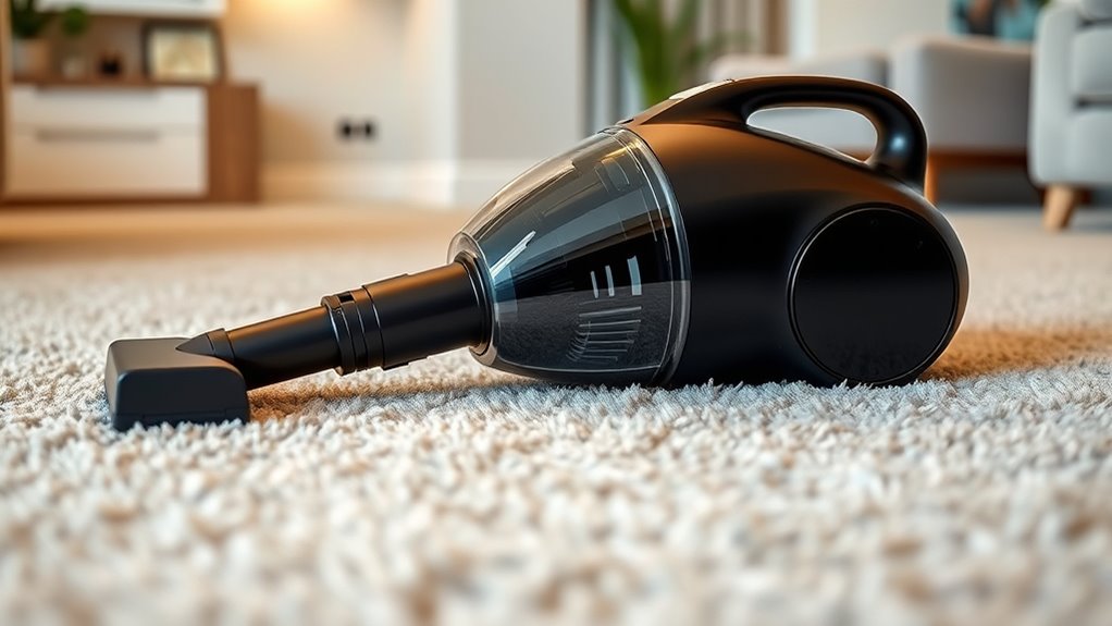 quiet powerful maneuverable vacuum