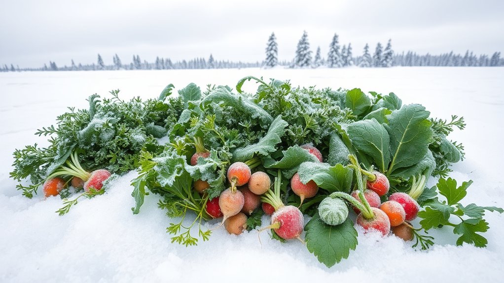 raw diet survival in cold