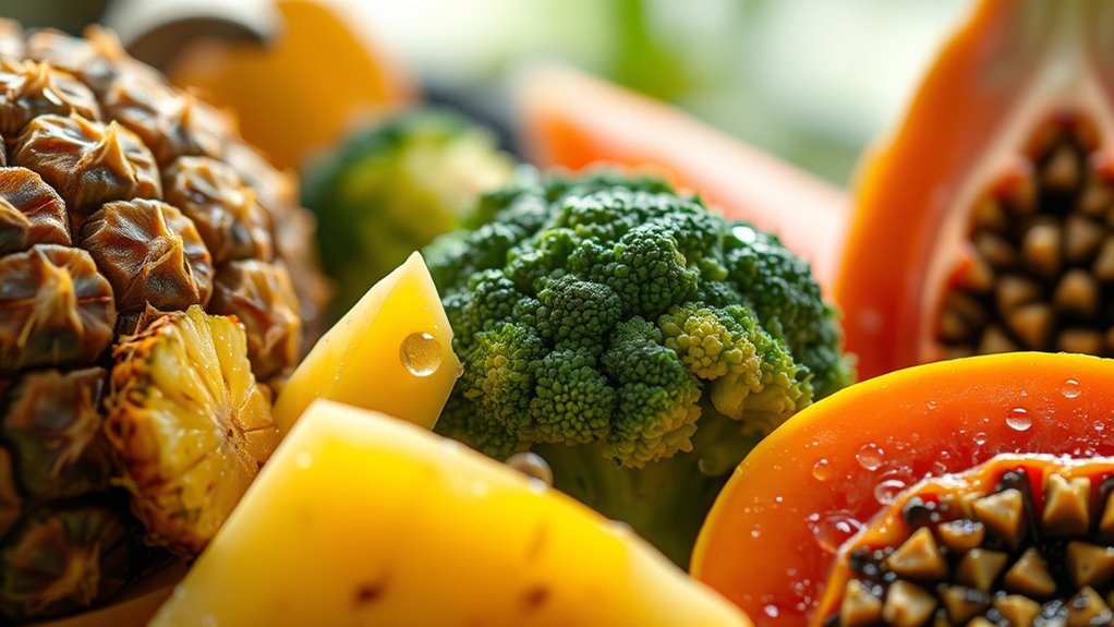 raw foods contain active enzymes