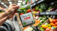 read labels for raw foods