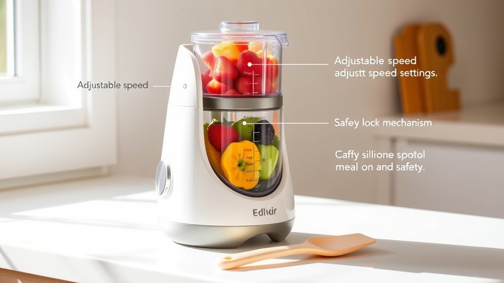 safety ease capacity versatility