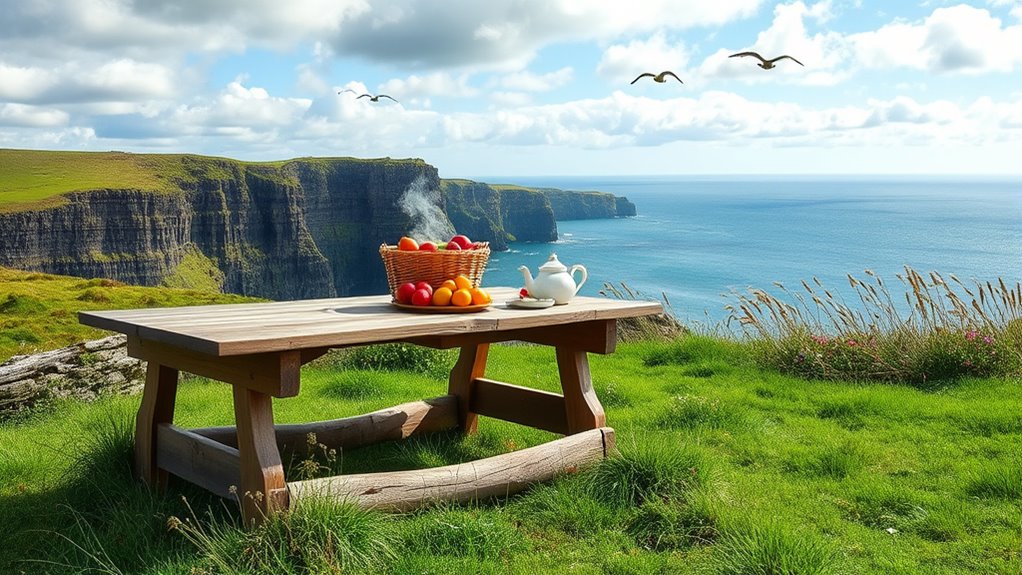 scenic coastal picnic route