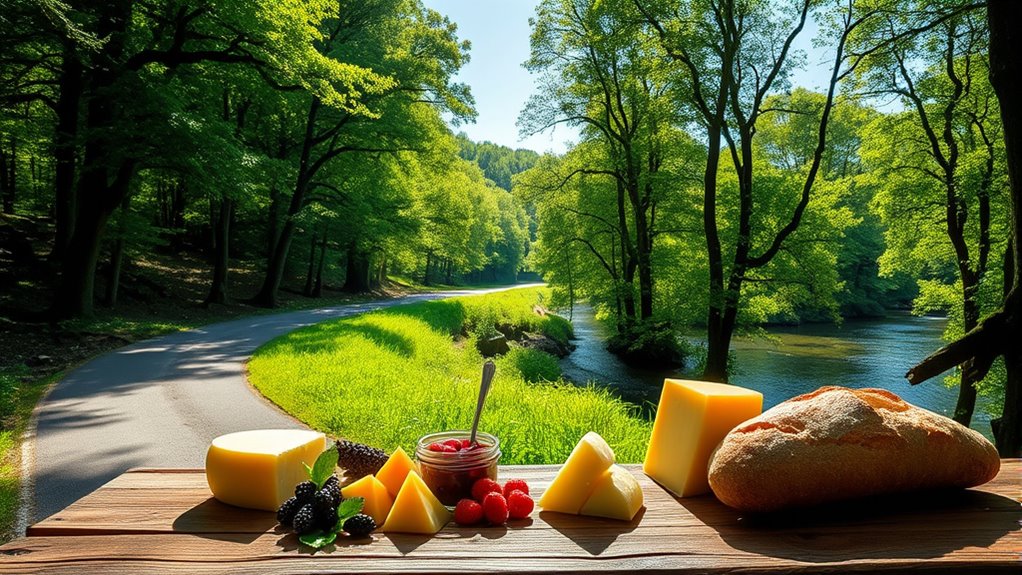 scenic forests rivers cuisine
