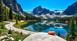 scenic lakes and trails