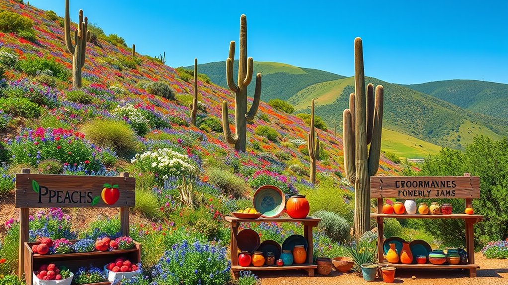 scenic spring local flavors