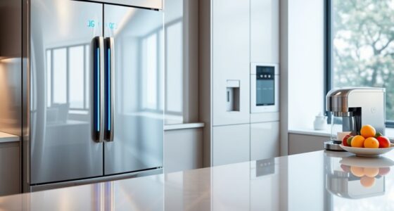 smart fridge touch screen technology
