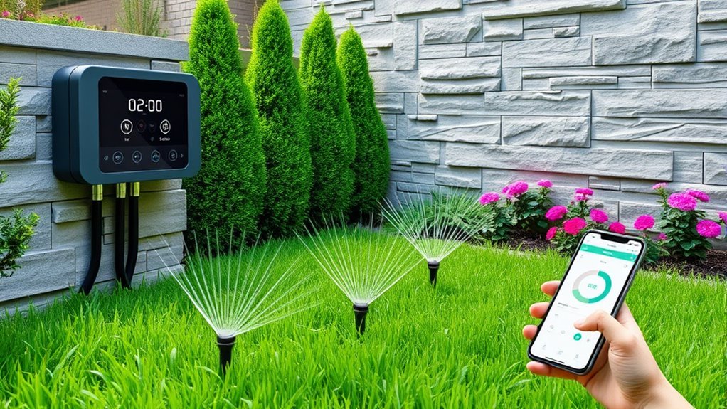 smart irrigation system features