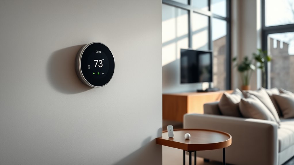smart thermostats with sensors