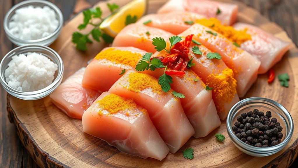 spice pairings enhance raw dishes