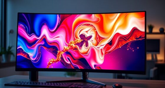 top curved monitors 2025