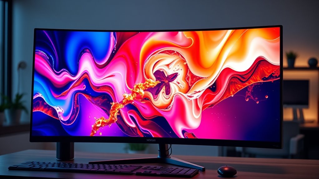 top curved monitors 2025