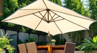top durable stylish patio umbrellas