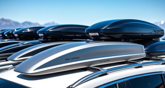 top high end roof cargo boxes